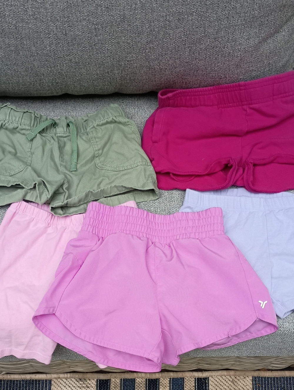 Set of 5 Girls Shorts 4T-5T